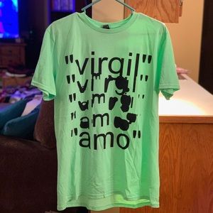 Virgil Abloh x MCA Figure of Speech Amo Tee Lime